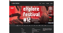 Desktop Screenshot of exploredancefestival.ro
